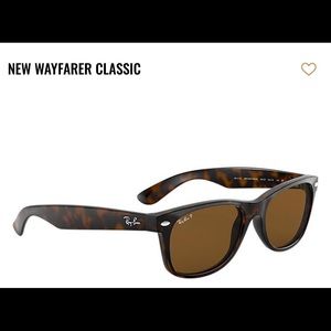 RAYBAN Polarized “New Wayfarer” Sunglasses
